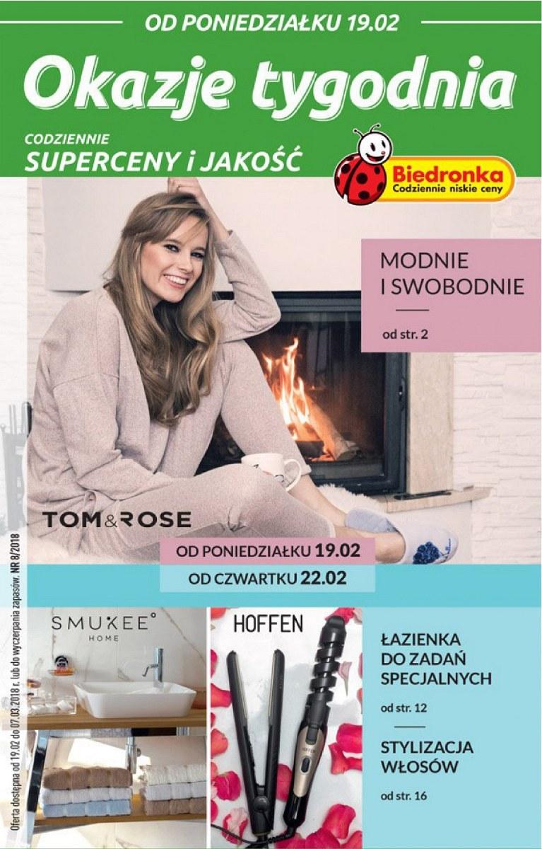 Gazetka promocyjna Biedronka str. 1