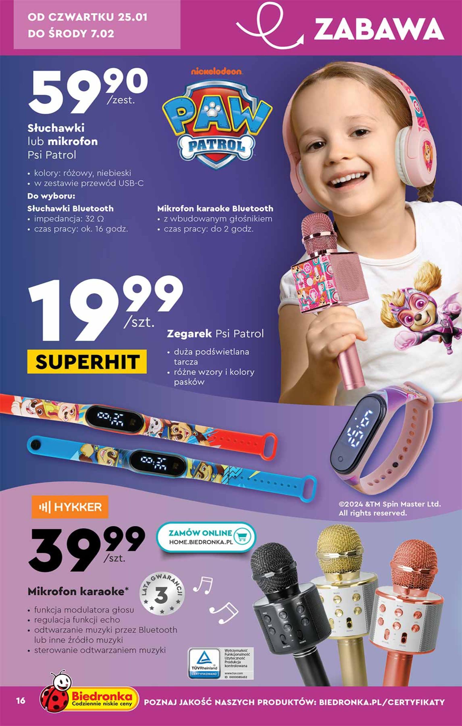 Gazetka promocyjna Biedronka str. 16