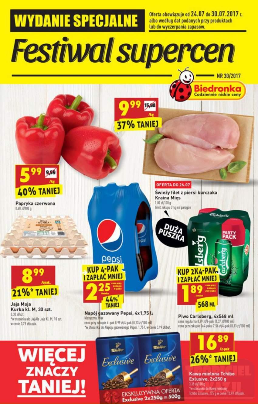 Gazetka promocyjna Biedronka str. 1