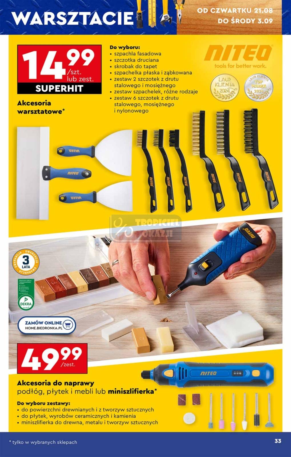 Gazetka promocyjna Biedronka str. 33