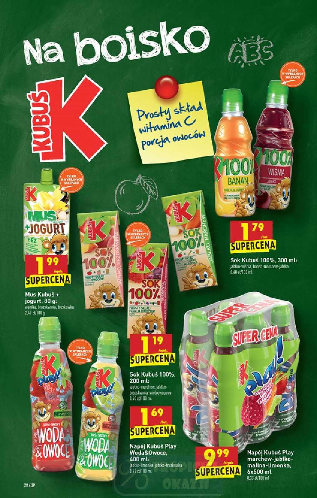 Gazetka promocyjna Biedronka str. 28