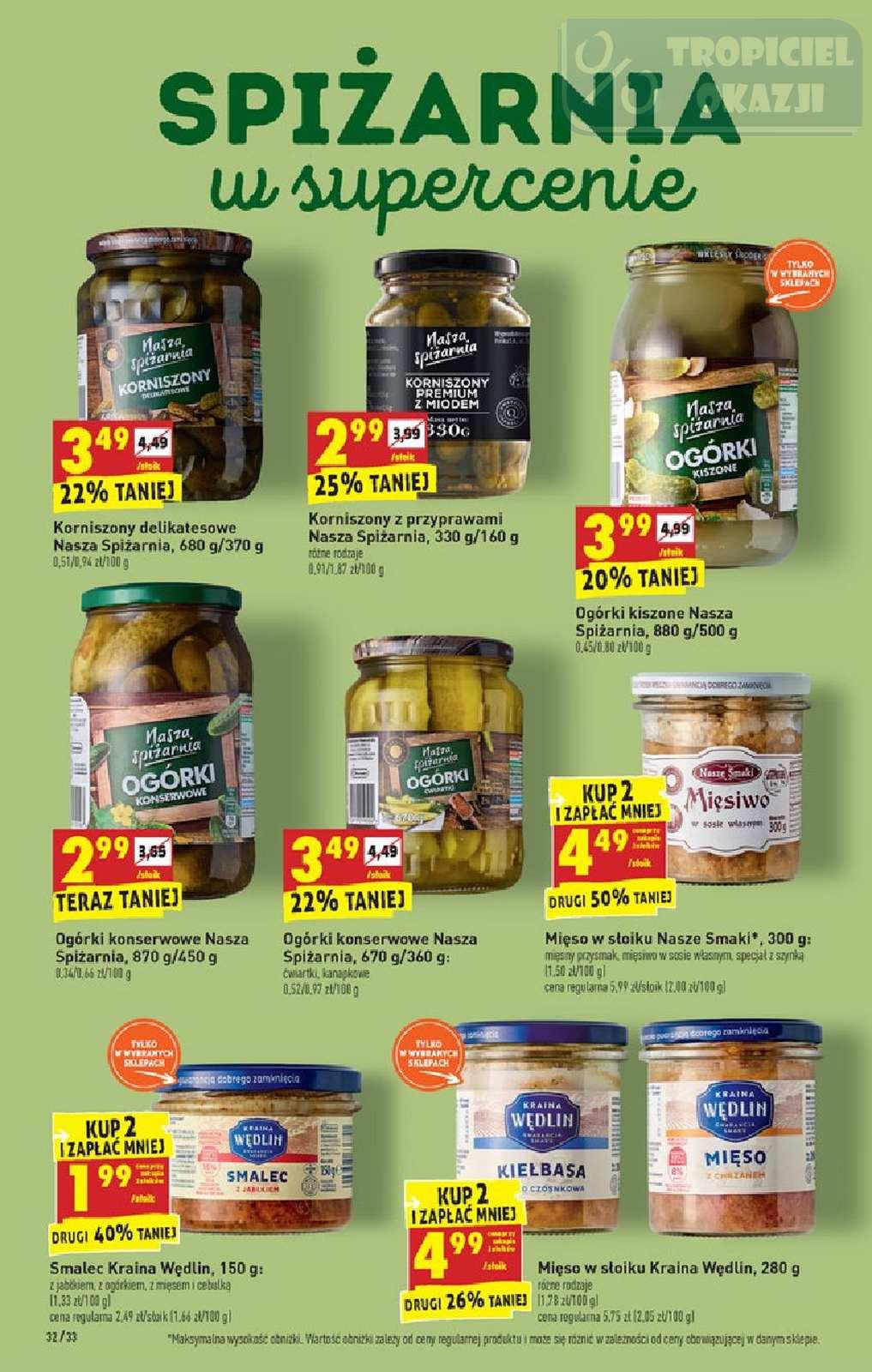 Gazetka promocyjna Biedronka str. 32