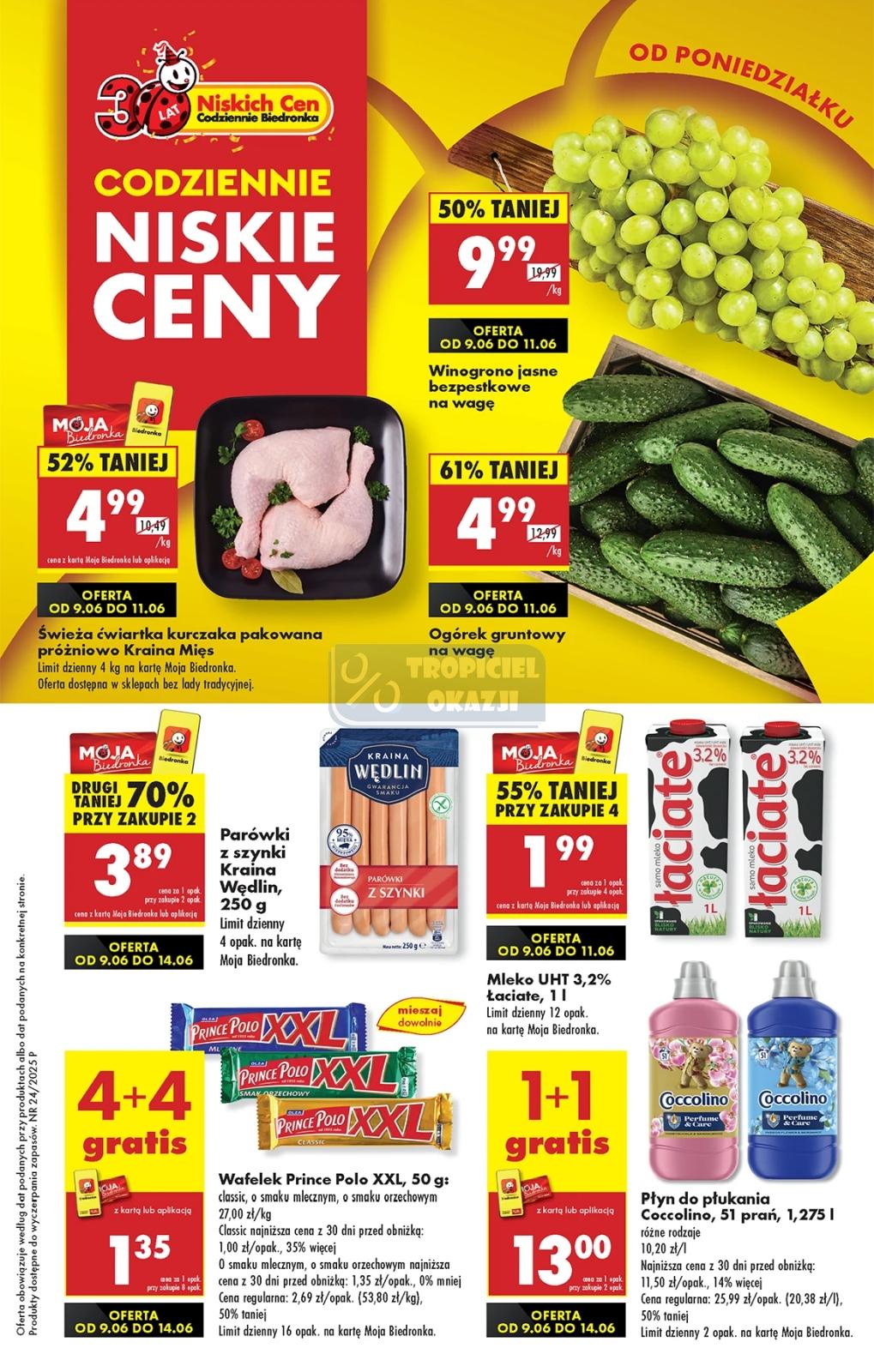 Gazetka promocyjna Biedronka str. 1