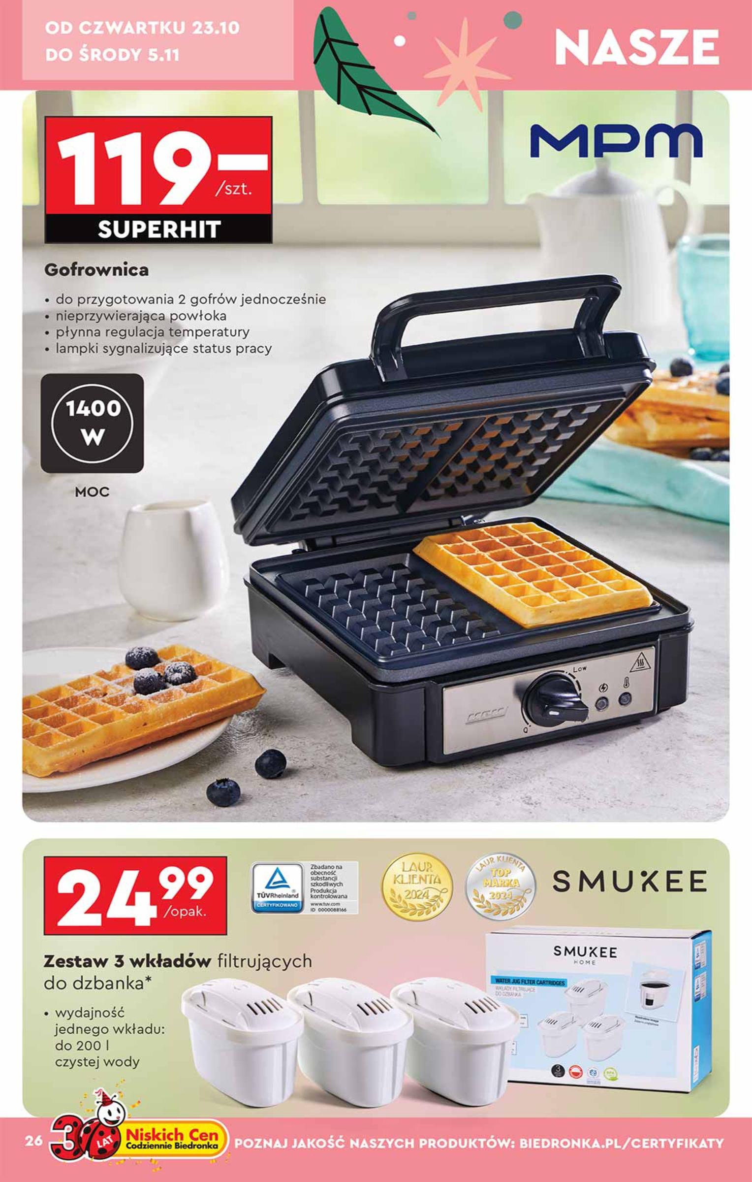 Gazetka promocyjna Biedronka str. 26