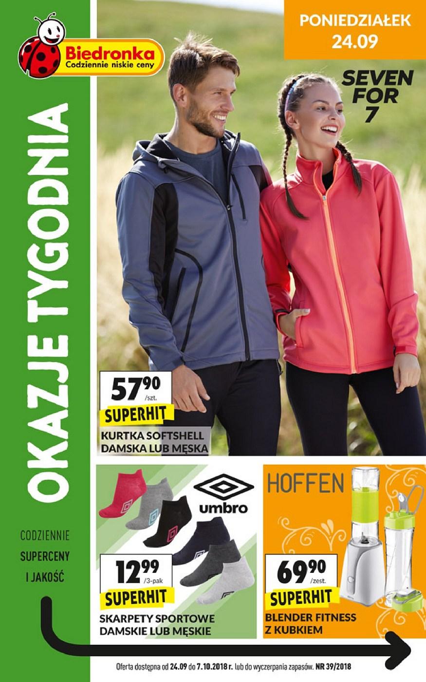 Gazetka promocyjna Biedronka str. 1