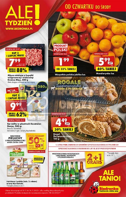 Gazetka promocyjna Biedronka str. 1