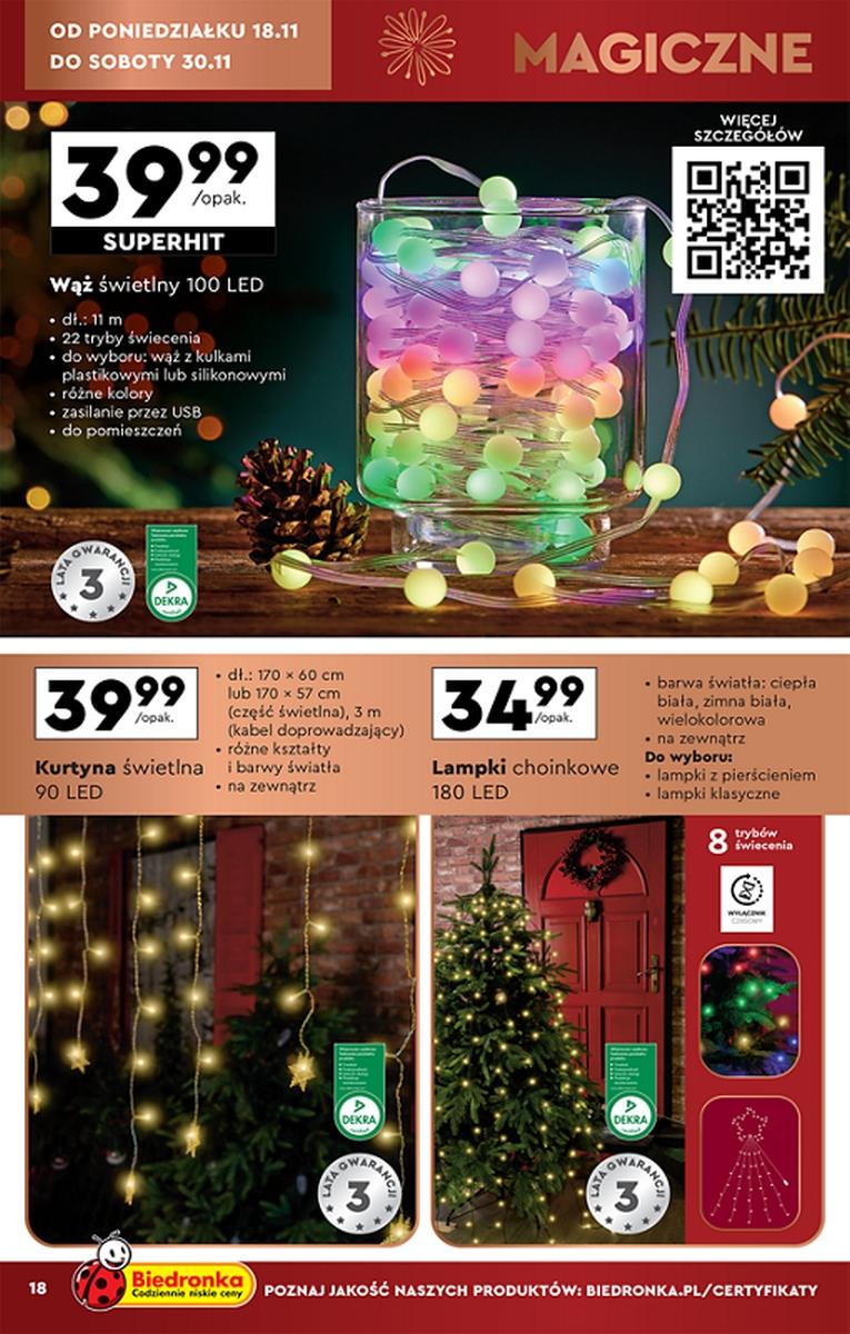 Gazetka promocyjna Biedronka str. 18