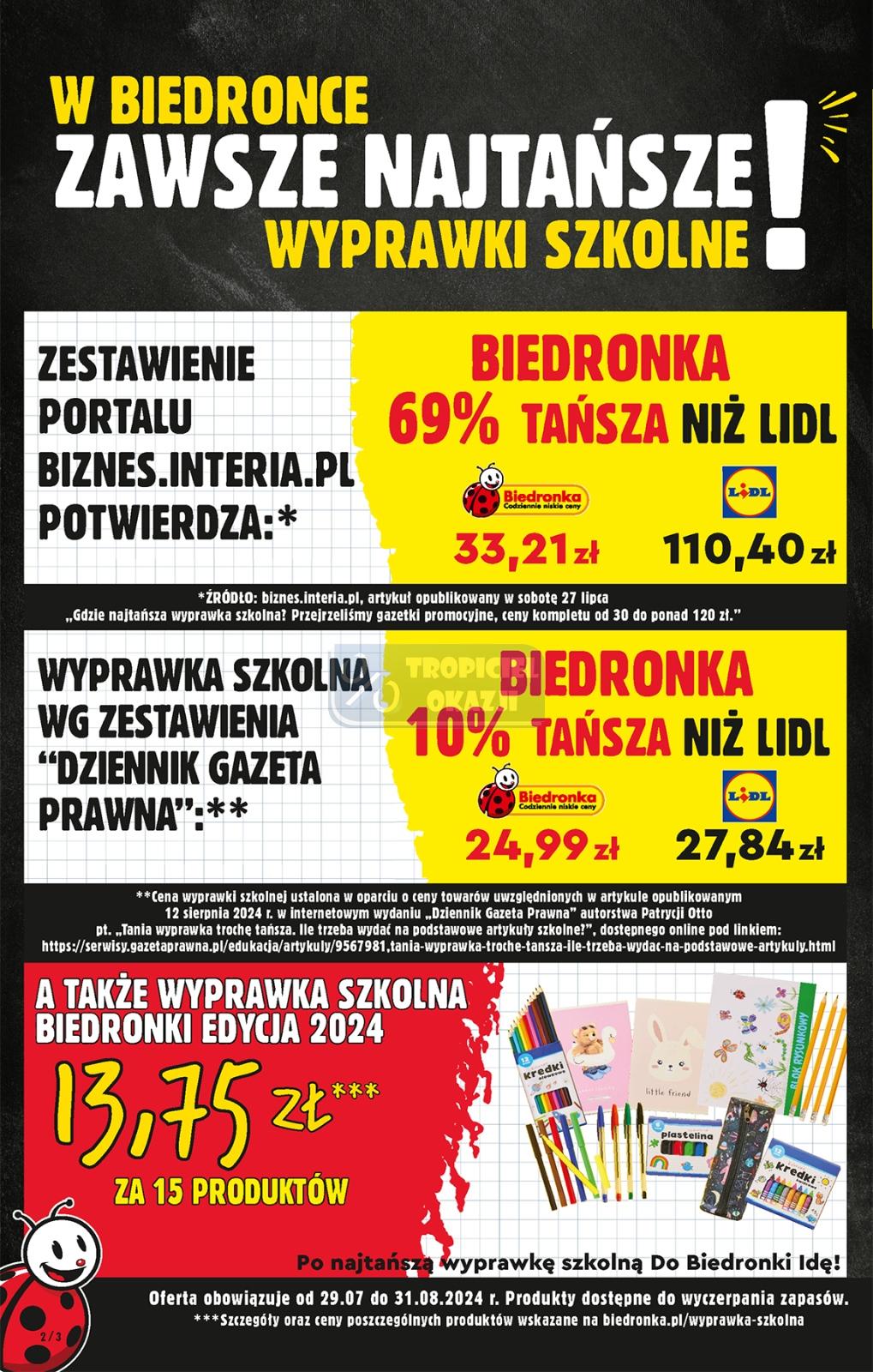 Gazetka promocyjna Biedronka str. 2