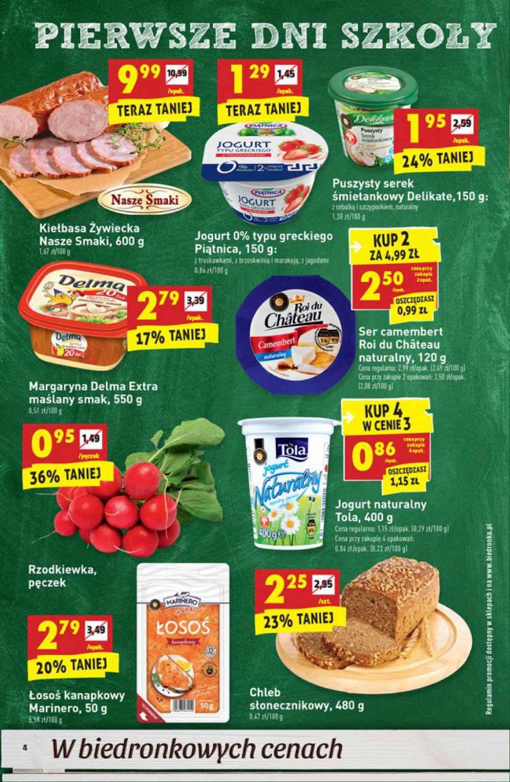 Gazetka promocyjna Biedronka str. 4