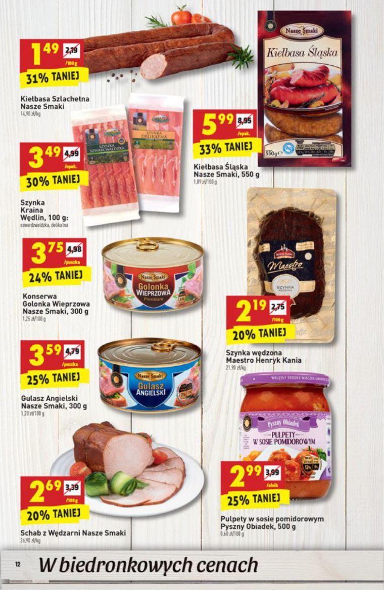 Gazetka promocyjna Biedronka str. 12