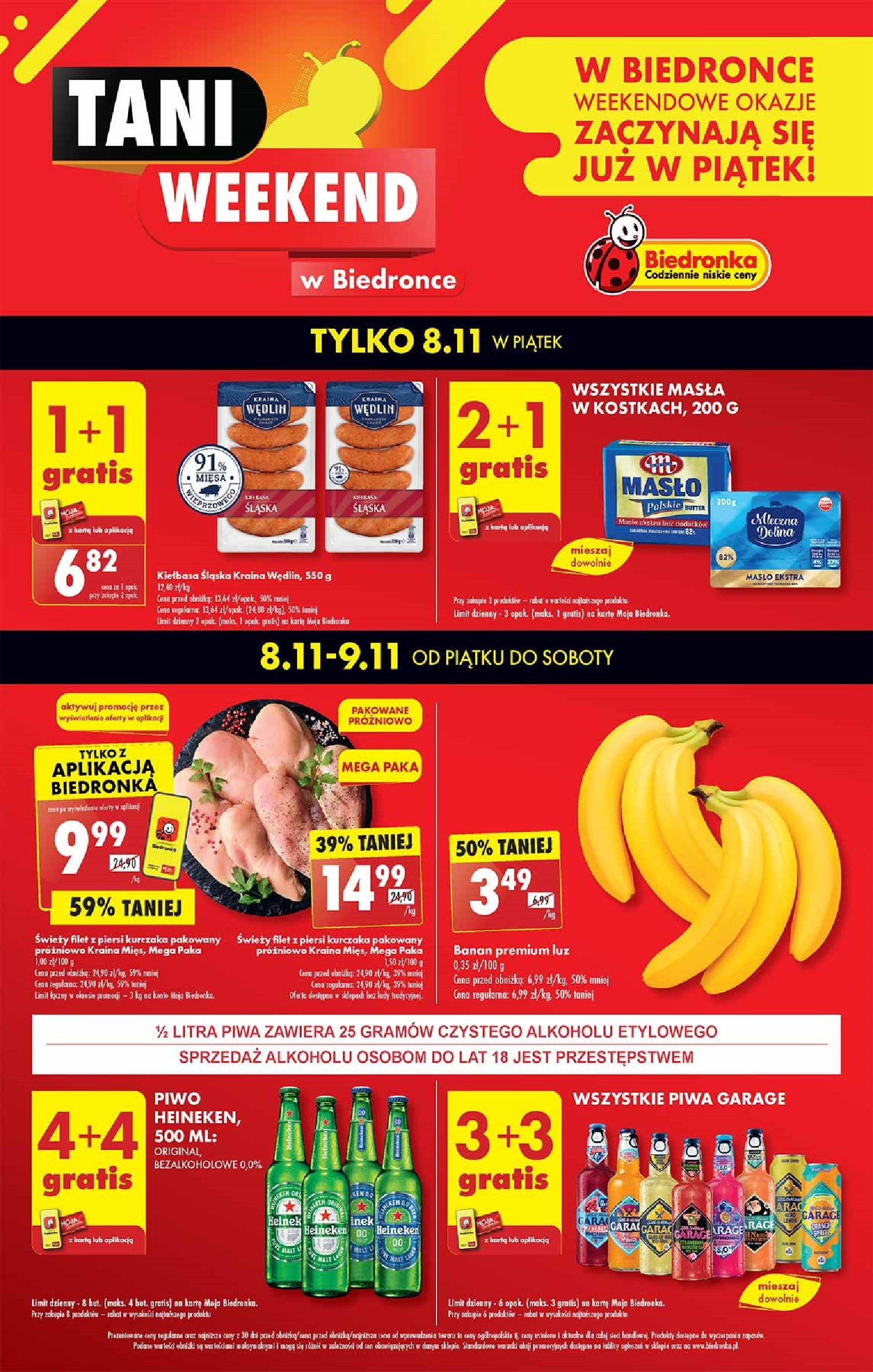 Gazetka promocyjna Biedronka str. 1