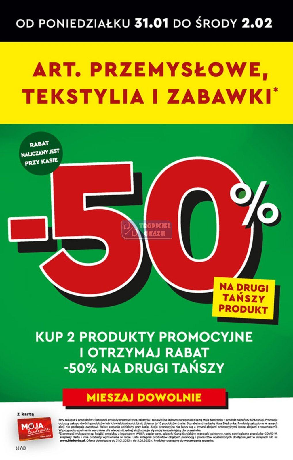 Gazetka promocyjna Biedronka str. 62