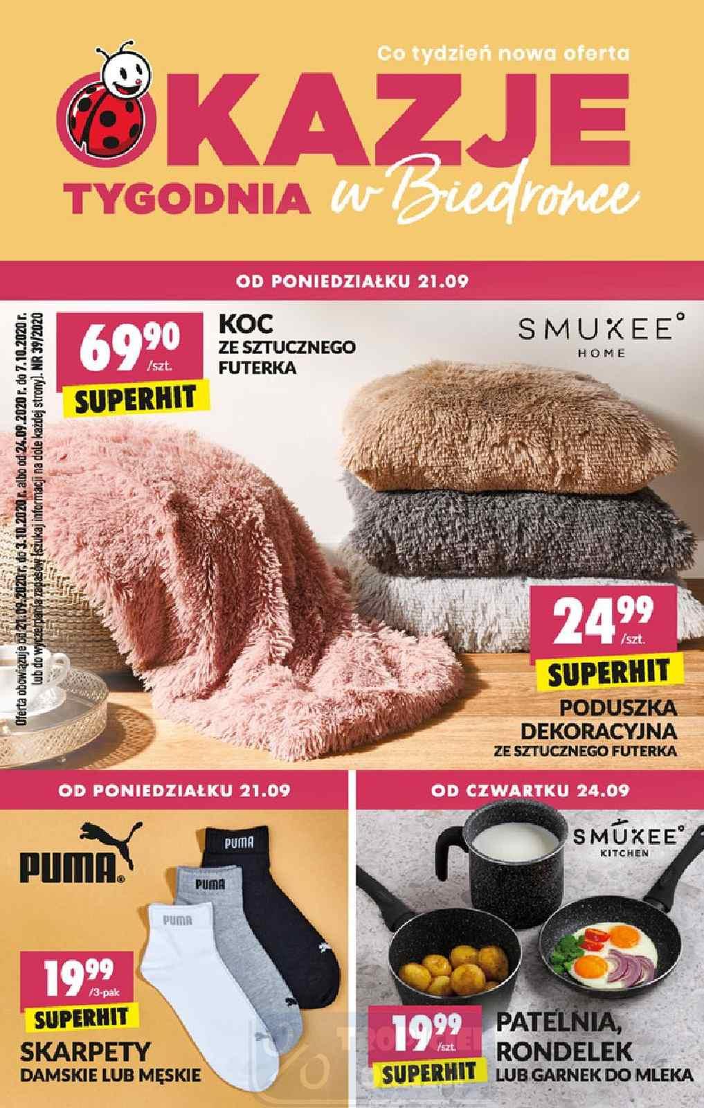 Gazetka promocyjna Biedronka str. 1