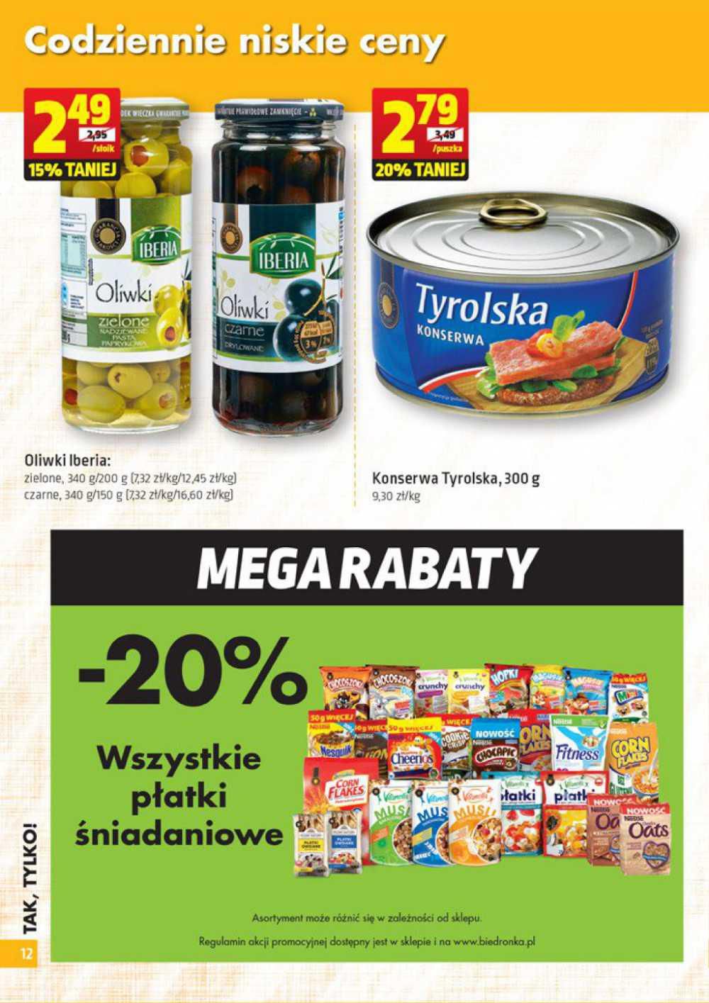 Gazetka promocyjna Biedronka str. 12