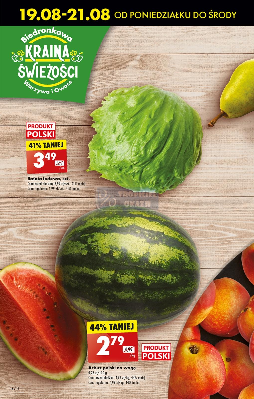 Gazetka promocyjna Biedronka str. 16