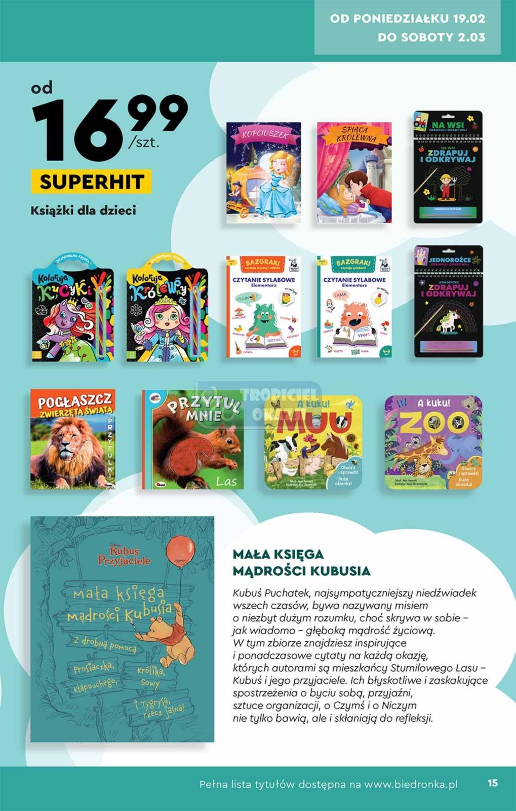Gazetka promocyjna Biedronka str. 15