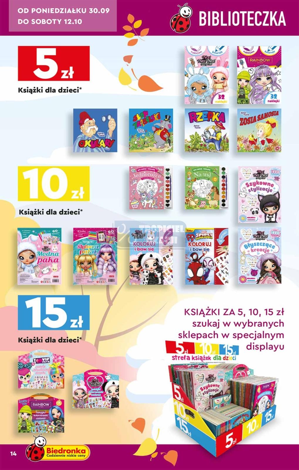 Gazetka promocyjna Biedronka str. 14