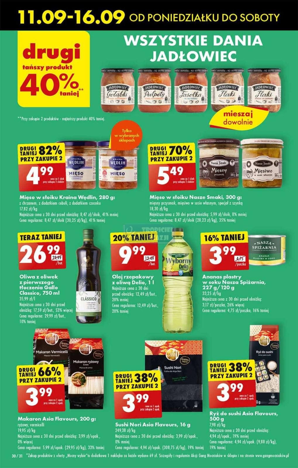 Gazetka promocyjna Biedronka str. 30