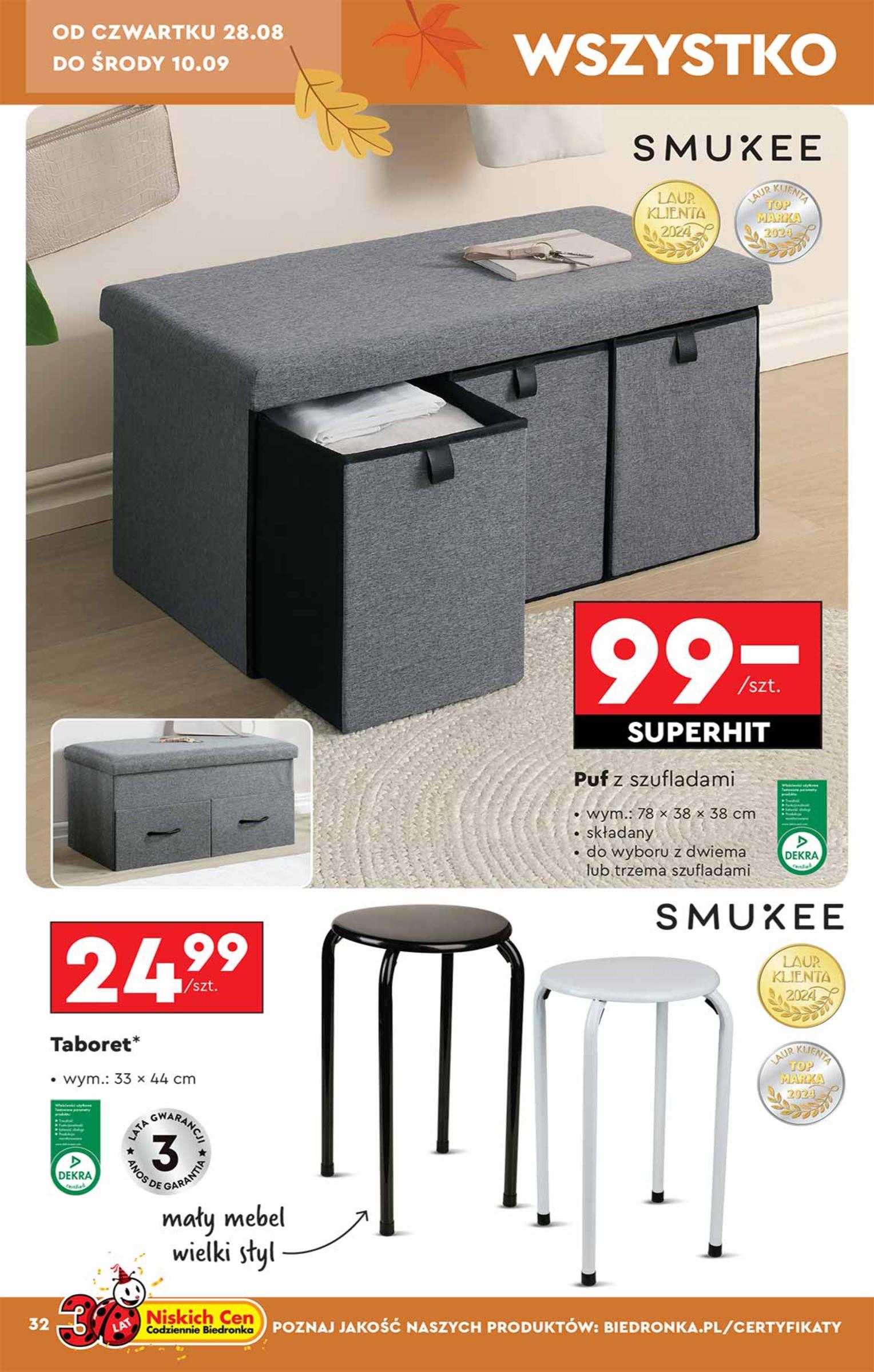 Gazetka promocyjna Biedronka str. 32