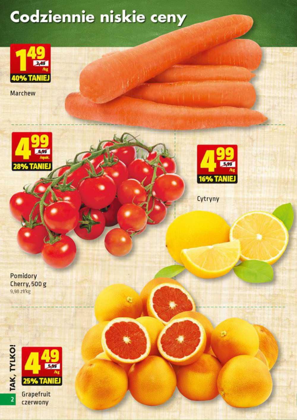 Gazetka promocyjna Biedronka str. 2