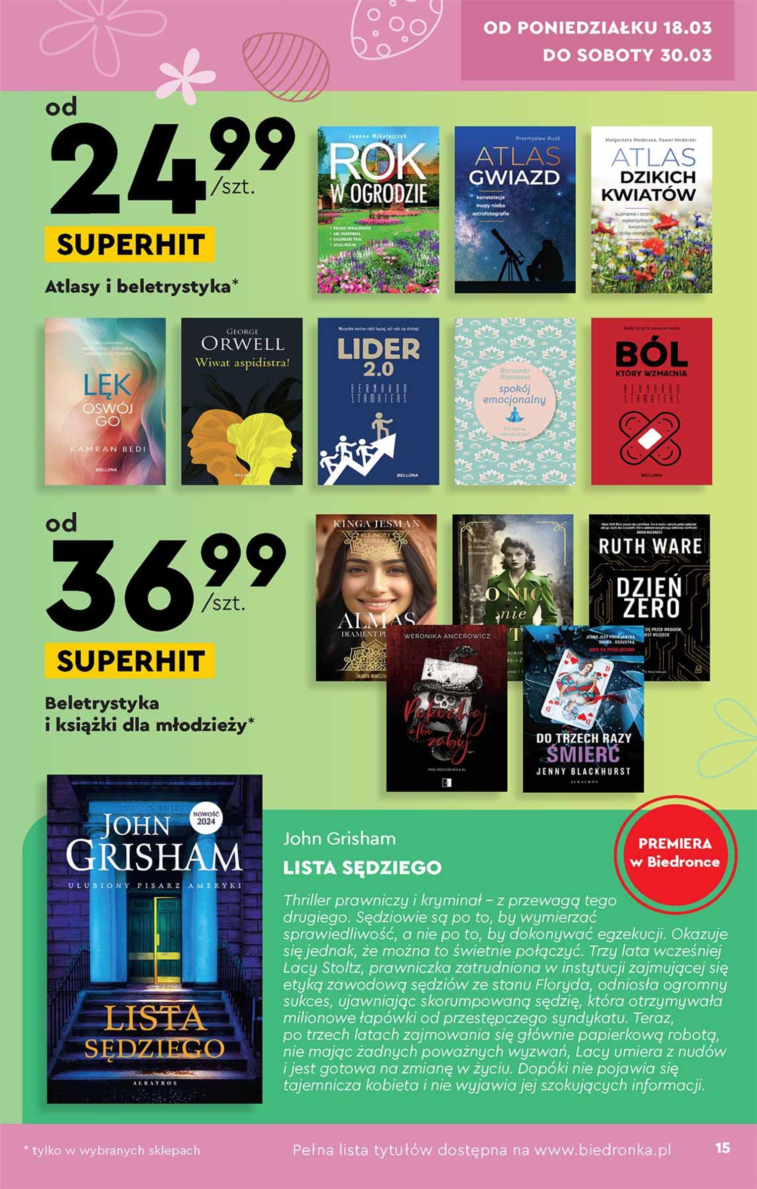 Gazetka promocyjna Biedronka str. 15