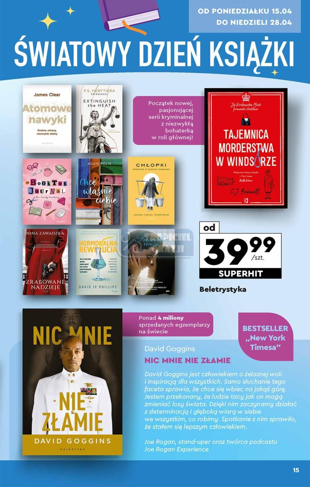 Gazetka promocyjna Biedronka str. 15