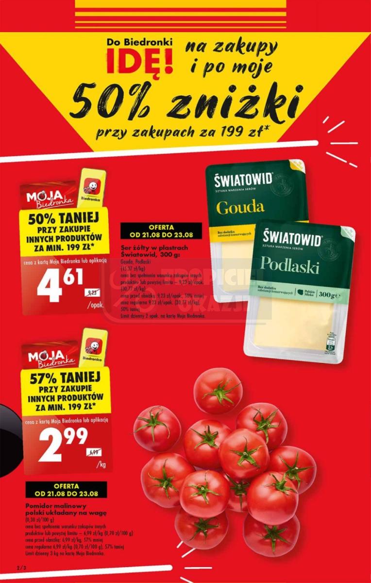 Gazetka promocyjna Biedronka str. 3