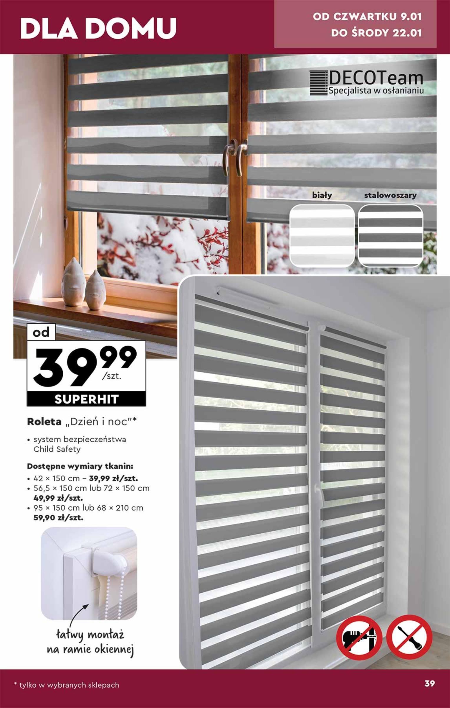 Gazetka promocyjna Biedronka str. 39