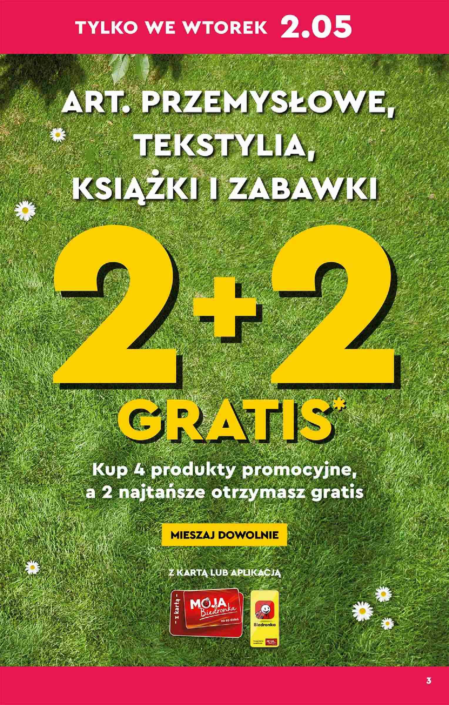 Gazetka promocyjna Biedronka str. 3
