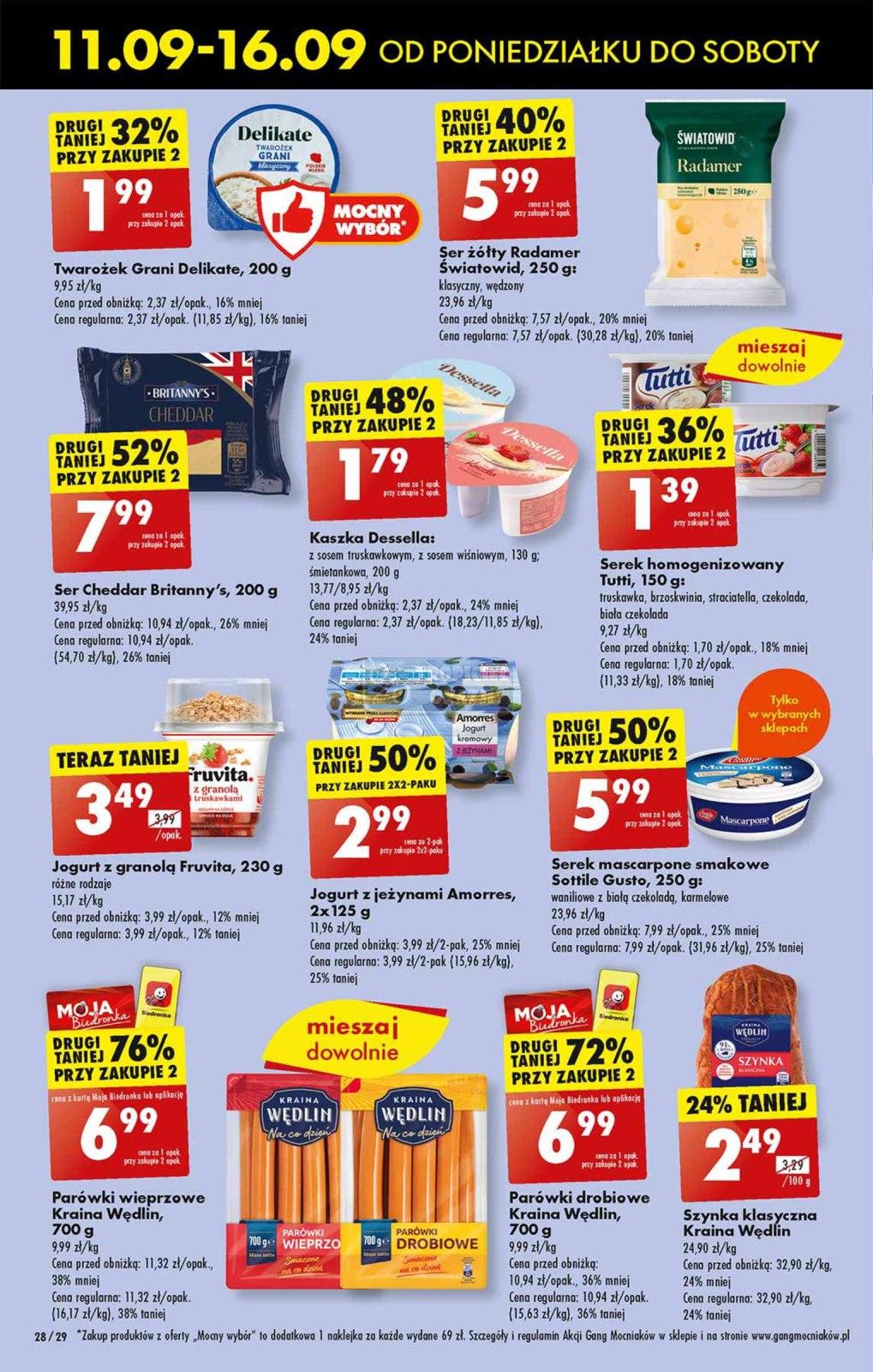 Gazetka promocyjna Biedronka str. 28