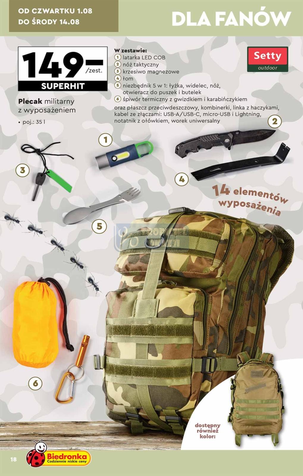 Gazetka promocyjna Biedronka str. 18