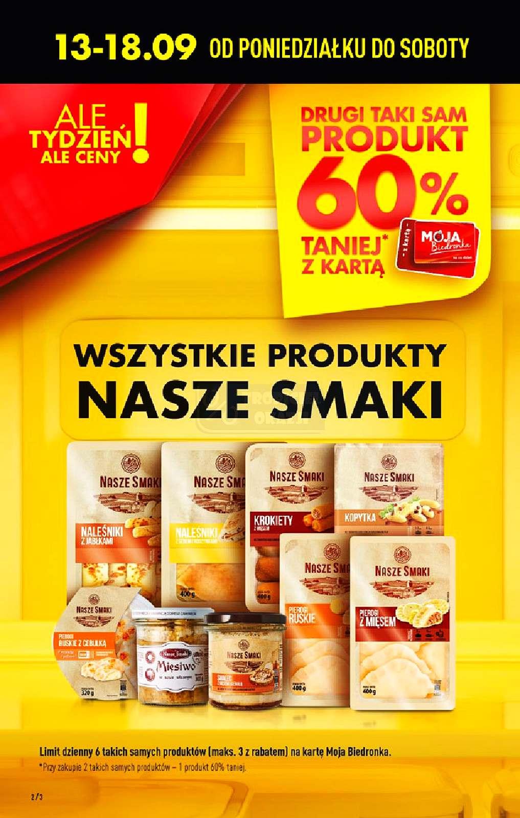 Gazetka promocyjna Biedronka str. 2