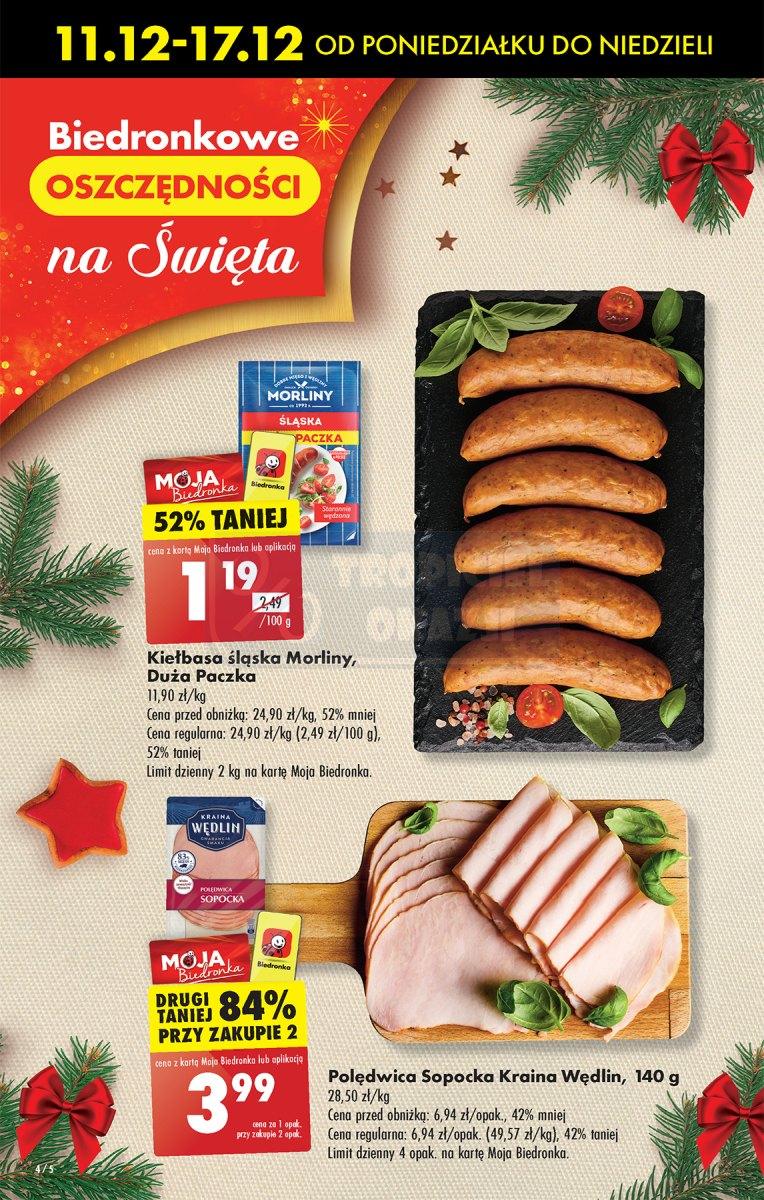 Gazetka promocyjna Biedronka str. 4