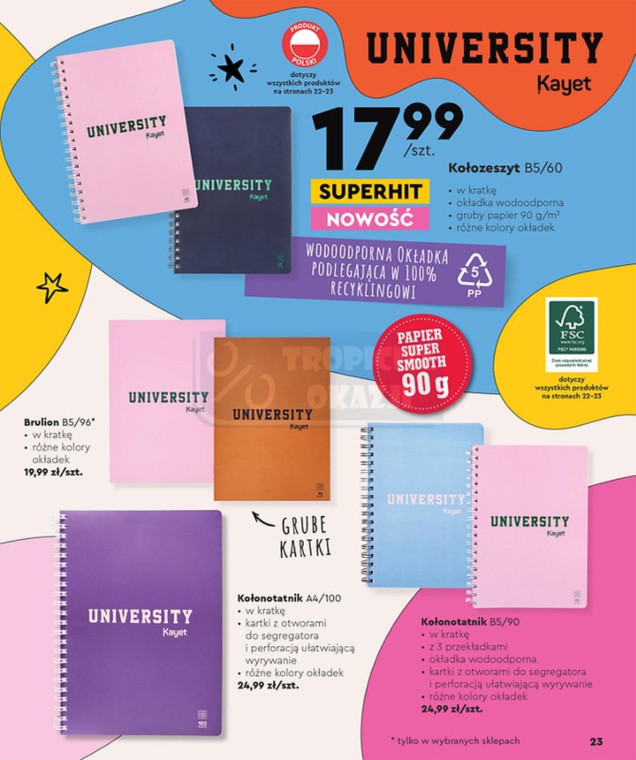 Gazetka promocyjna Biedronka str. 23