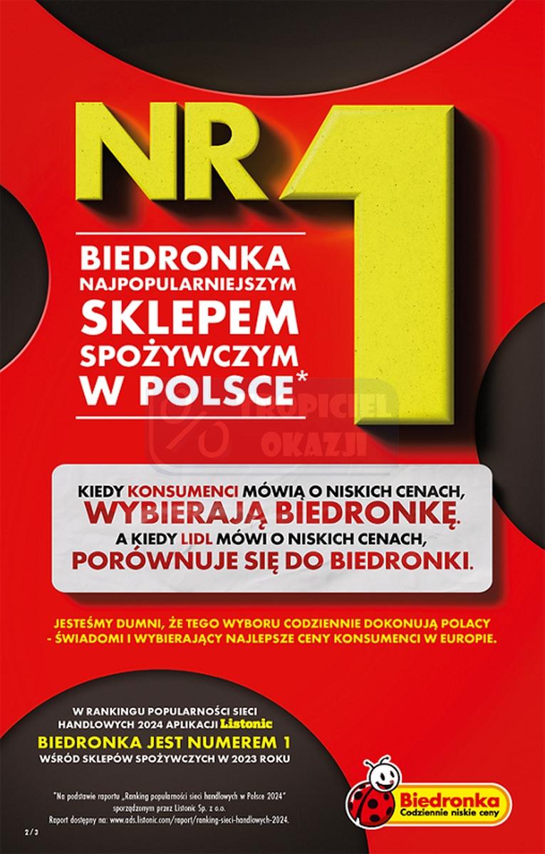 Gazetka promocyjna Biedronka str. 2