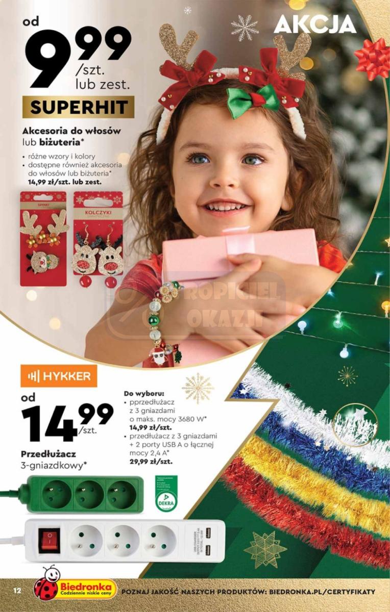 Gazetka promocyjna Biedronka str. 12