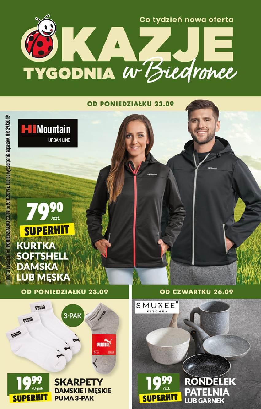 Gazetka promocyjna Biedronka str. 1