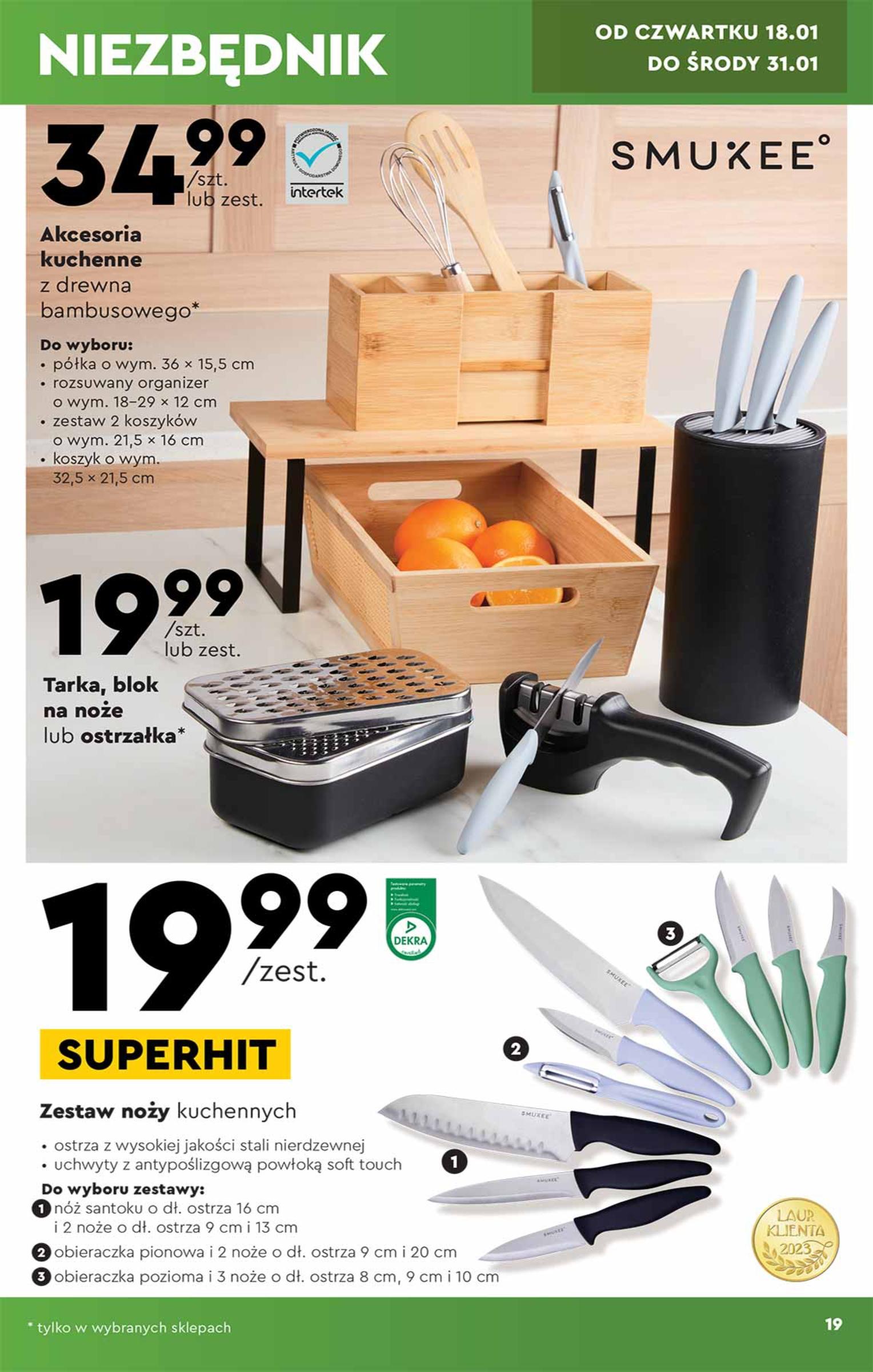 Gazetka promocyjna Biedronka str. 19