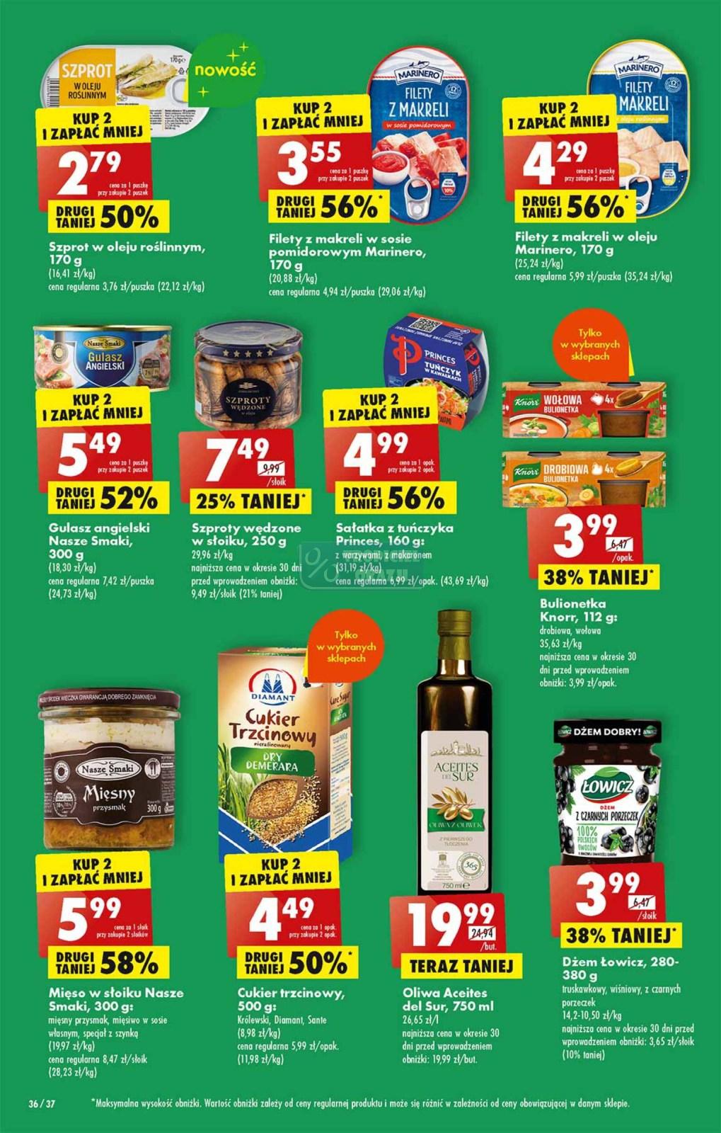 Gazetka promocyjna Biedronka str. 36