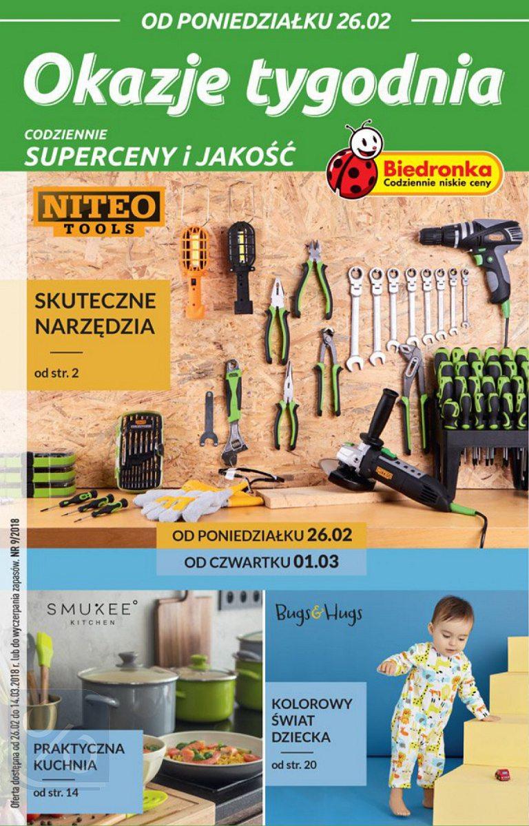 Gazetka promocyjna Biedronka str. 1