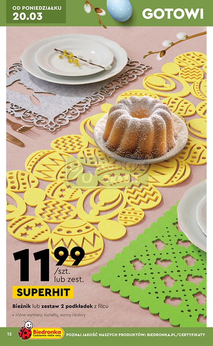 Gazetka promocyjna Biedronka str. 12