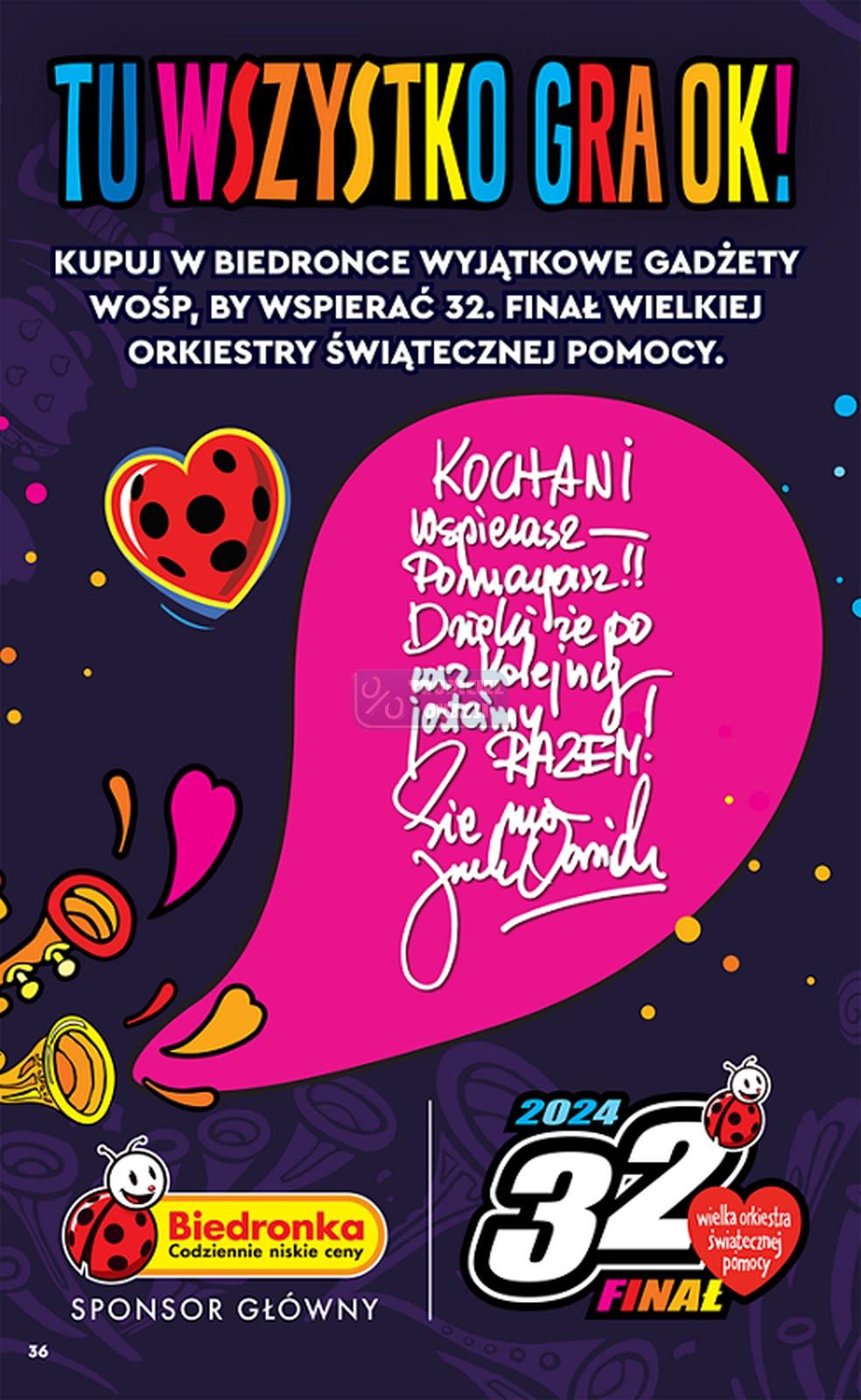 Gazetka promocyjna Biedronka str. 36