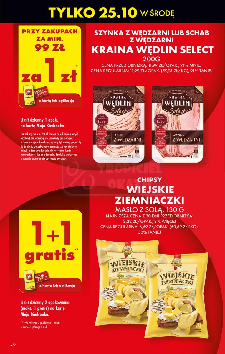 Gazetka promocyjna Biedronka str. 6