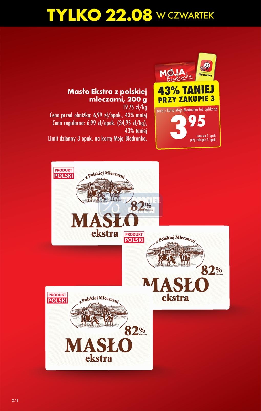 Gazetka promocyjna Biedronka str. 2