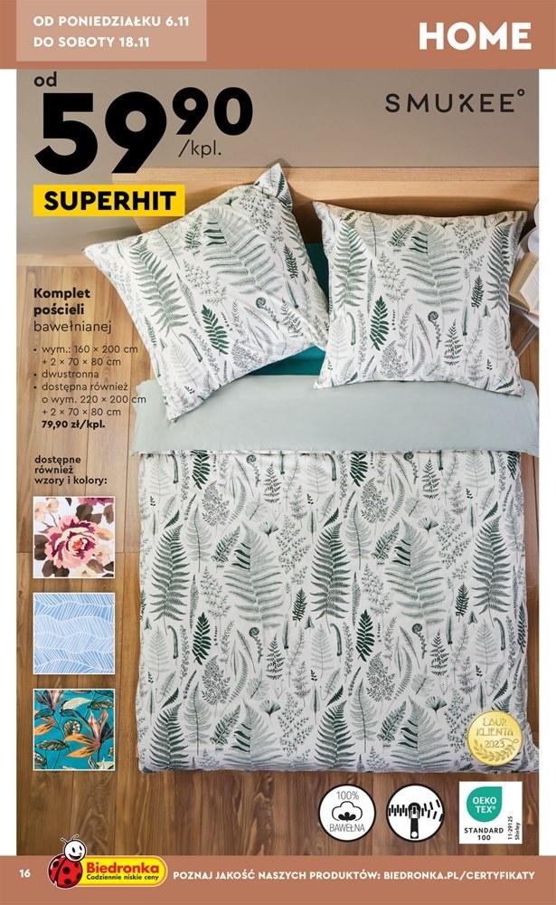 Gazetka promocyjna Biedronka str. 16