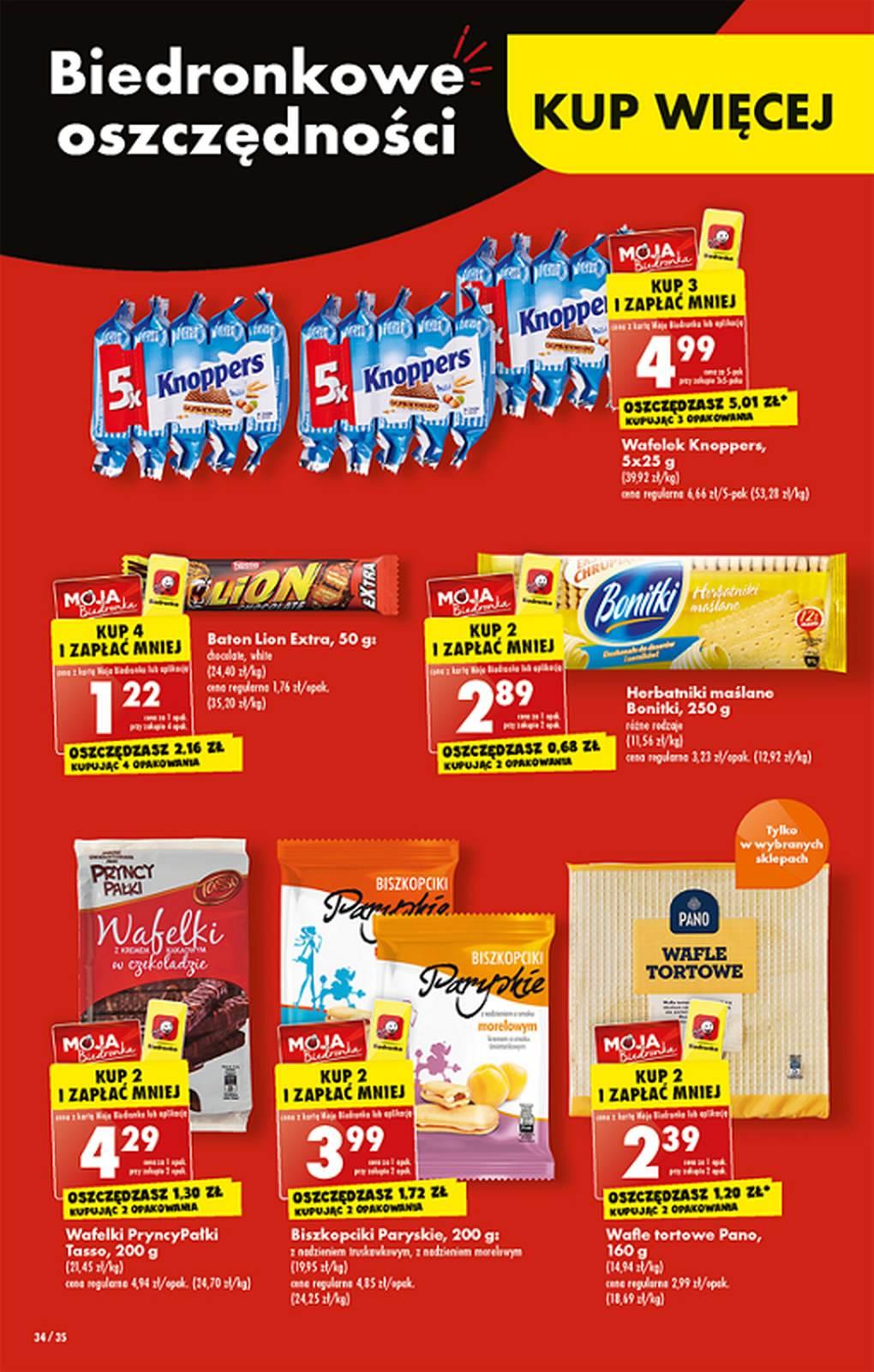 Gazetka promocyjna Biedronka str. 34