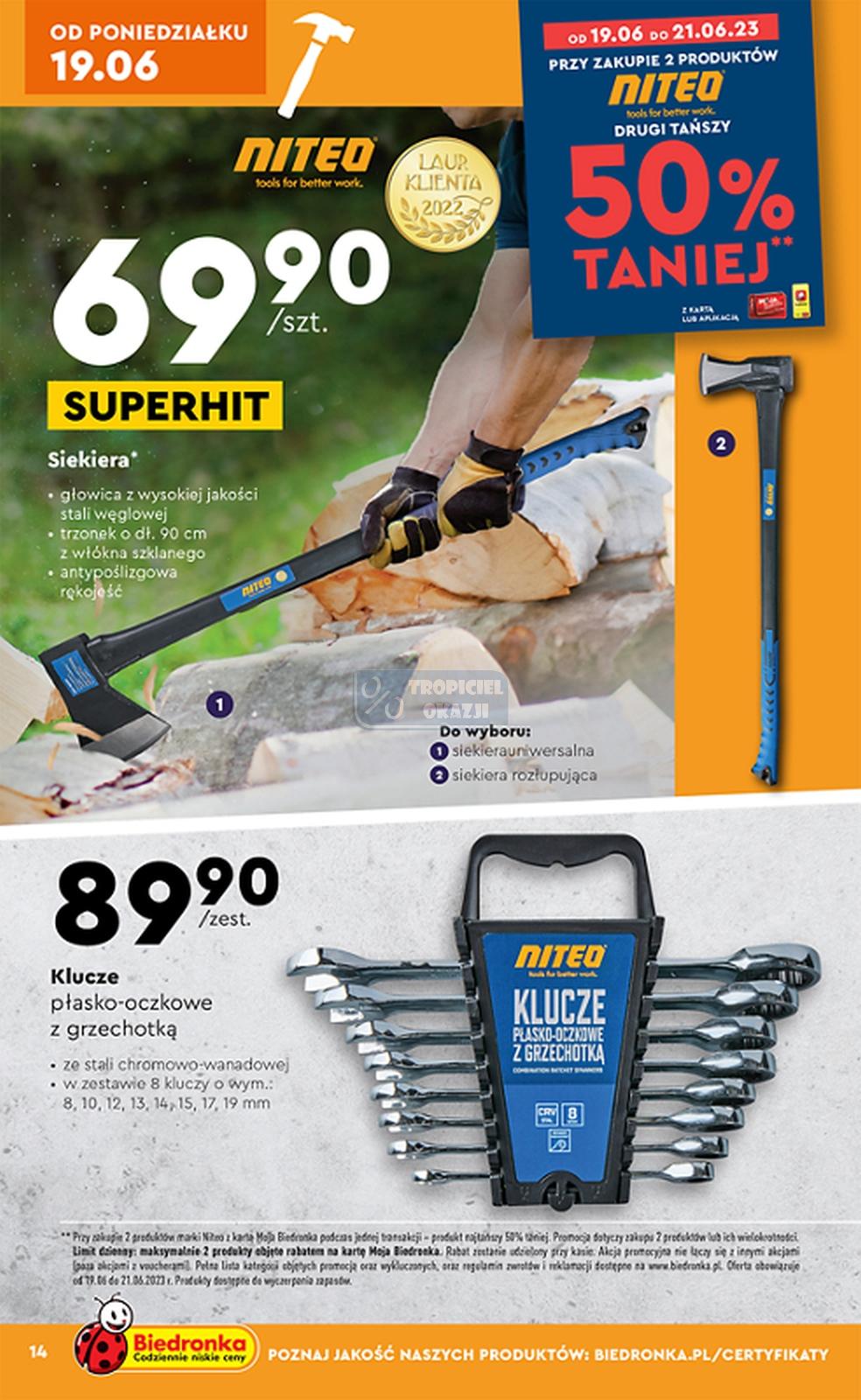 Gazetka promocyjna Biedronka str. 14