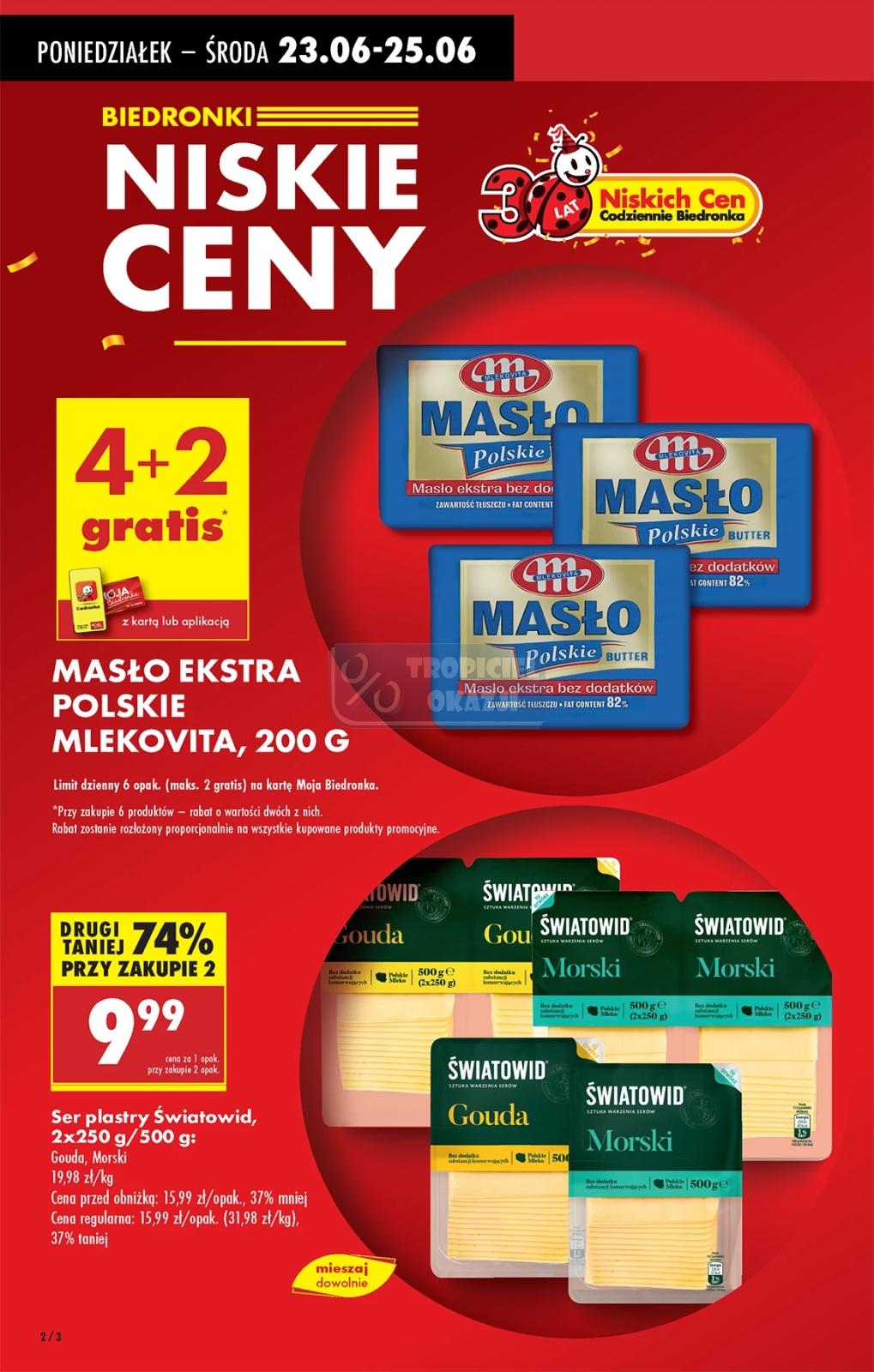 Gazetka promocyjna Biedronka str. 2