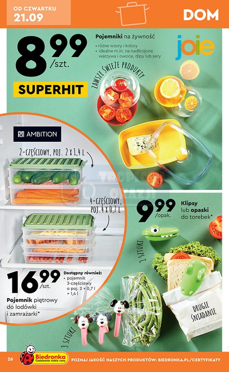 Gazetka promocyjna Biedronka str. 26