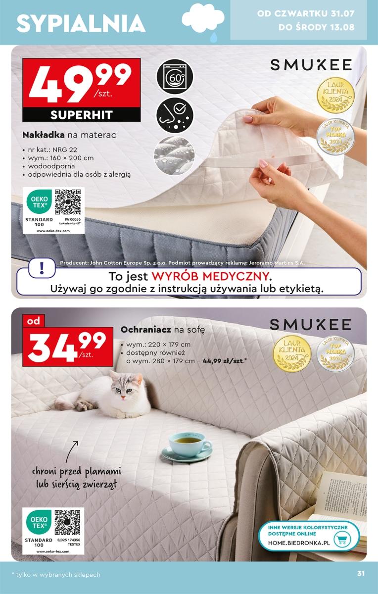 Gazetka promocyjna Biedronka str. 31